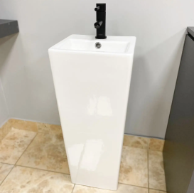 Раковина для ванной VBI SAVONA 32,5x32,5 см керамика белый VBI-019012