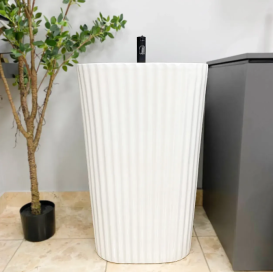 Раковина для ванної кімнати VBI TARSIA 54x46 см кераміка білий VBI-019008