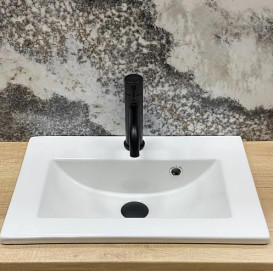 Раковина для ванной VBI Teora 50,5х34 см керамика белый VBI-018050