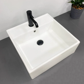 Раковина для ванної кімнати VBI TERAMO 46,5x47 см кераміка білий VBI-014701
