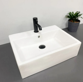 Раковина для ванной VBI TERAMO M 54x42 см керамика белый VBI-014702
