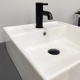 Раковина для ванної кімнати VBI TERAMO S 41x41 см кераміка білий VBI-014700