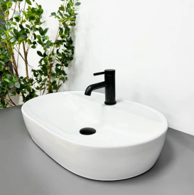 Раковина для ванной VBI TERNI 59,5x41 см керамика белый VBI-011800