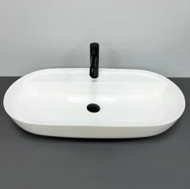 Раковина для ванной VBI TERNI M 80,5x41 см керамика белый VBI-011801