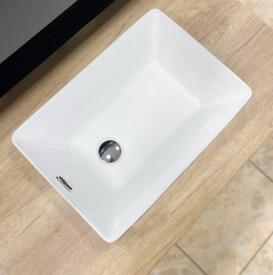 Раковина для ванної кімнати VBI TORITTO 51x35 см кераміка білий VBI-018020