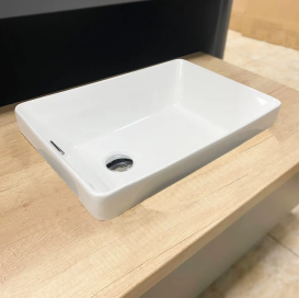 Раковина для ванної кімнати VBI TORITTO 51x35 см кераміка білий VBI-018020