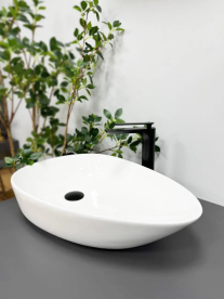 Раковина для ванної кімнати VBI TRENTO 55 55x39 см кераміка білий VBI-011900