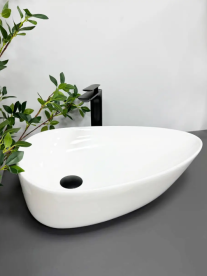 Раковина для ванної кімнати VBI TRENTO 55 55x39 см кераміка білий VBI-011900