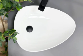 Раковина для ванної кімнати VBI TRENTO 55 55x39 см кераміка білий VBI-011900