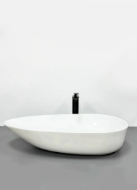 Раковина для ванної кімнати VBI TRENTO 65 65x39 см кераміка білий VBI-011901