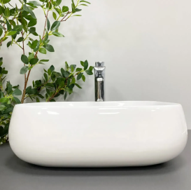 Раковина для ванної кімнати VBI TRICASE 44x39 см кераміка білий VBI-015800