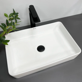 Раковина для ванної кімнати VBI TRIEST 50 50x34 см кераміка білий VBI-012702