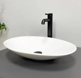 Раковина для ванної VBI Tufara 50х35,5 см кераміка білий VBI-012616