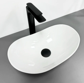 Раковина для ванної кімнати VBI TURIN 61,5x36  см кераміка білий VBI-011500