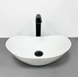 Раковина для ванной VBI TURIN S 43x28 см керамика белый VBI-011501