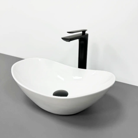 Раковина для ванной VBI TURIN S 43x28 см керамика белый VBI-011501