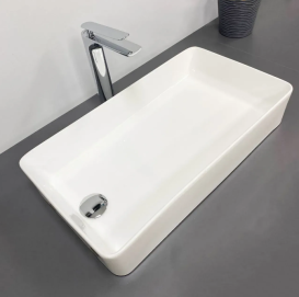 Раковина для ванної кімнати VBI VELLETRI M 61x33,5 см кераміка білий VBI-015901