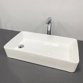 Раковина для ванної кімнати VBI VELLETRI M 61x33,5 см кераміка білий VBI-015901