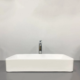 Раковина для ванної кімнати VBI VELLETRI M 61x33,5 см кераміка білий VBI-015901