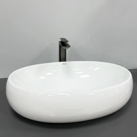 Раковина для ванной VBI VENETO M 56x37 см керамика белый VBI-012802