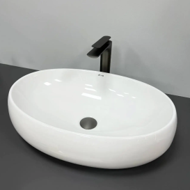 Раковина для ванной VBI VENETO M 56x37 см керамика белый VBI-012802