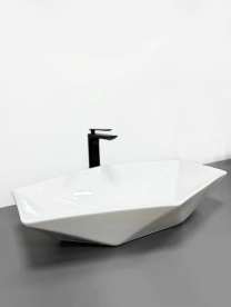 Раковина для ванної кімнати VBI VENEZIA 63,5x41,5 см кераміка білий VBI-012400