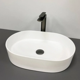 Раковина для ванної кімнати VBI VERONA 50 50x34 см кераміка білий матовий VBI-011320