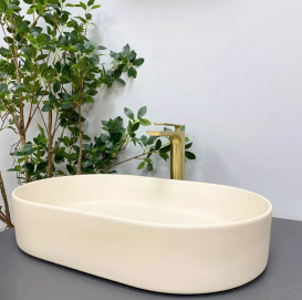 Раковина для ванної кімнати VBI VERONA 60 60,5x39 см кераміка бежевий матовий VBI-011323