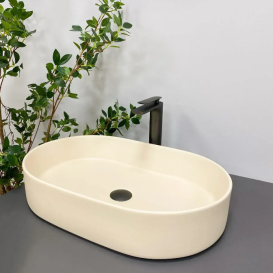 Раковина для ванної кімнати VBI VERONA 70 69,5x38 см кераміка бежевий матовий VBI-011306