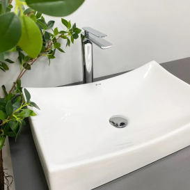 Раковина для ванной VBI VIAREGGIO 54x35 см керамика белый VBI-016201