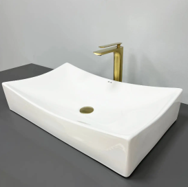 Раковина для ванної кімнати VBI VIAREGGIO M  66,5x39,5 см кераміка білий VBI-016202