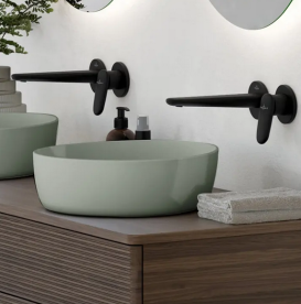 Раковина для ванної кімнати Villeroy & Boch Antao 40х39,5 см TitanCeram CeramicPlus Morning Green зелений 4A7240R8
