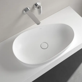 Раковина для ванной Villeroy & Boch Antao 65х40 см TitanCeram CeramicPlus каменный белый 4A7465RW