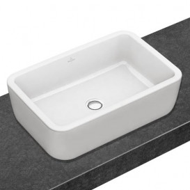 Раковина для ванної кімнати Villeroy & Boch Architectura 60х41 см санітарна кераміка альпійський білий CeramicPlus 412761R1