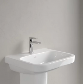 Раковина для ванной Villeroy & Boch Architectura 55х47 см санитарная керамика альпийский белый CeramicPlus 418856R1