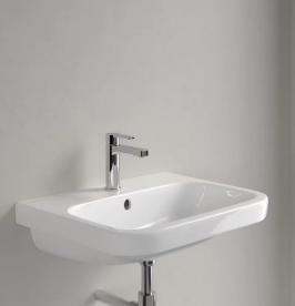 Раковина для ванної кімнати Villeroy & Boch Architectura 60х47 см шліфована санітарна кераміка альпійський білий CeramicPlus 41886GR1