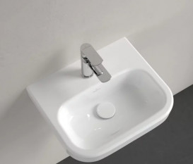 Раковина для ванной Villeroy & Boch Architectura 45х38 см санитарная керамика альпийский белый CeramicPlus 437346R1