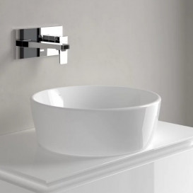 Раковина для ванної кімнати Villeroy & Boch Architectura ⌀45 см санітарна кераміка альпійський білий 5A254501