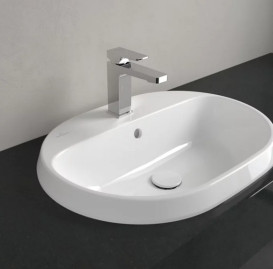 Раковина для ванной Villeroy & Boch Architectura 60х45 см санитарная керамика альпийский белый CeramicPlus 5A6660R1