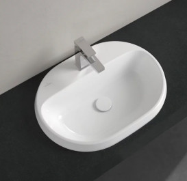 Раковина для ванної кімнати Villeroy & Boch Architectura 60х45 см санітарна кераміка альпійський білий CeramicPlus 5A6661R1