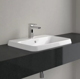 Раковина для ванной Villeroy & Boch Architectura 60х45 см санитарная керамика альпийский белый 5A676001