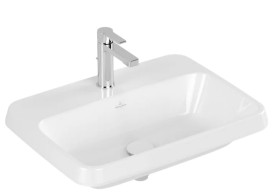 Раковина для ванной Villeroy & Boch Architectura 60х45 см санитарная керамика альпийский белый CeramicPlus 5A6761R1