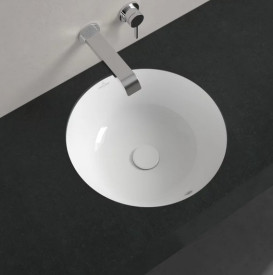 Раковина для ванной Villeroy & Boch Architectura ⌀46 см санитарная керамика альпийский белый 5A754501