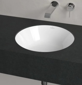 Раковина для ванної кімнати Villeroy & Boch Architectura ⌀46 см санітарна кераміка альпійський білий CeramicPlus 5A7545R1