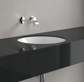 Раковина для ванної кімнати Villeroy & Boch Architectura ⌀46 см санітарна кераміка альпійський білий CeramicPlus 5A7545R1