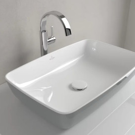 Раковина для ванной Villeroy & Boch Artis 58х38,5 см без перелива TitanCeram french linen 417258BCT7