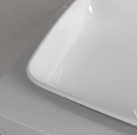 Раковина для ванной Villeroy & Boch Artis 58х38,5 см без перелива TitanCeram french linen 417258BCT7