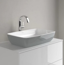 Раковина для ванной Villeroy & Boch Artis 58х38,5 см без перелива TitanCeram french linen 417258BCT7