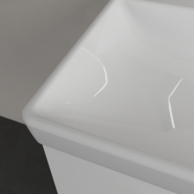 Раковина для ванной Villeroy&Boch Avento 100х47 см санитарная керамика альпийский белый 4156A401