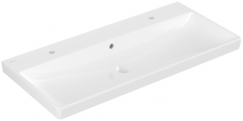 Раковина для ванной Villeroy&Boch Avento 100х47 см санитарная керамика альпийский белый 4156A401